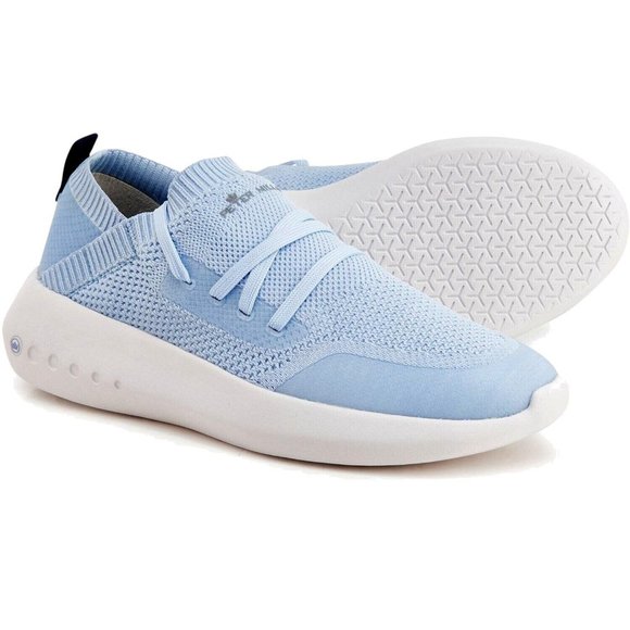 NEW $155 Peter Millar Hyperlight Glide Womens Sneakers! 7 Light Blue Lightweight - Picture 1 of 4